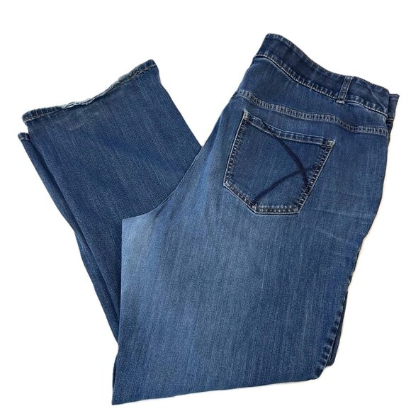 Lane Bryant Bootcut Tighter Tummy Technology Jeans 22 - Picture 1 of 13